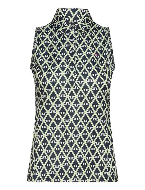 Dena Print Sleeveless Top J. Lindeberg Navy