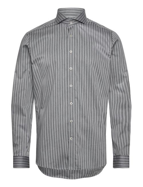 Lindbergh Black 1927: Shirt L/S Lindbergh Black Grey