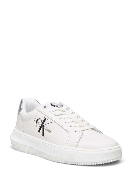 Calvin Klein Chunky Cupsole Laceup Lth Ml Mtl Calvin Klein White