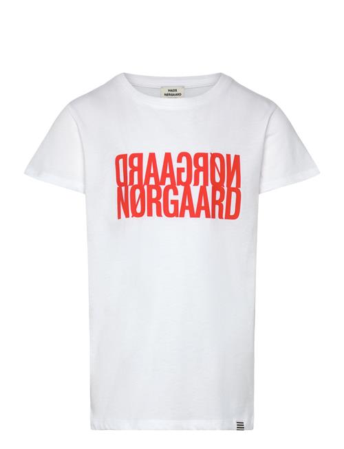 Single Organic Tuvina Tee Mads Nørgaard White