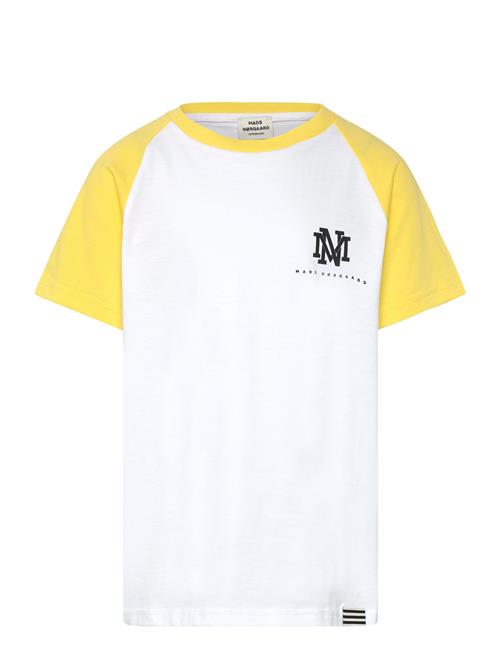 Mads Nørgaard Single Thorlino Raglan Tee Mads Nørgaard White