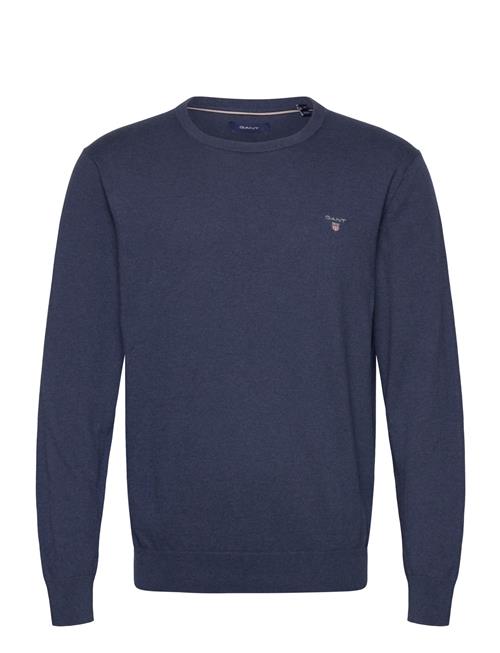 Cotton C-Neck GANT Navy