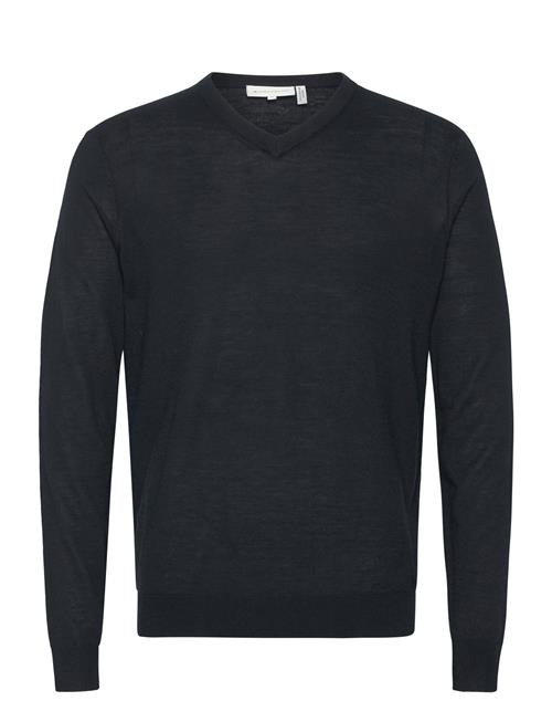 Fine Merino V-Neck Knit Tom Tailor Black