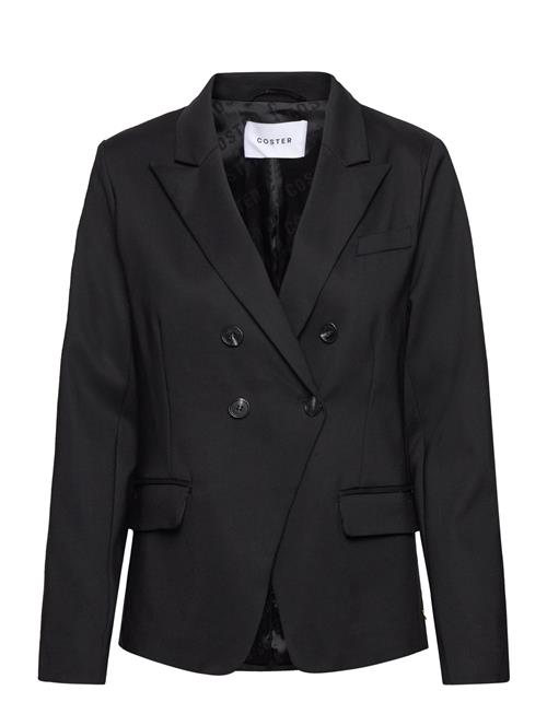 Se Coster Copenhagen Double-Breasted Blazer With Utility Coster Copenhagen Black ved Booztlet