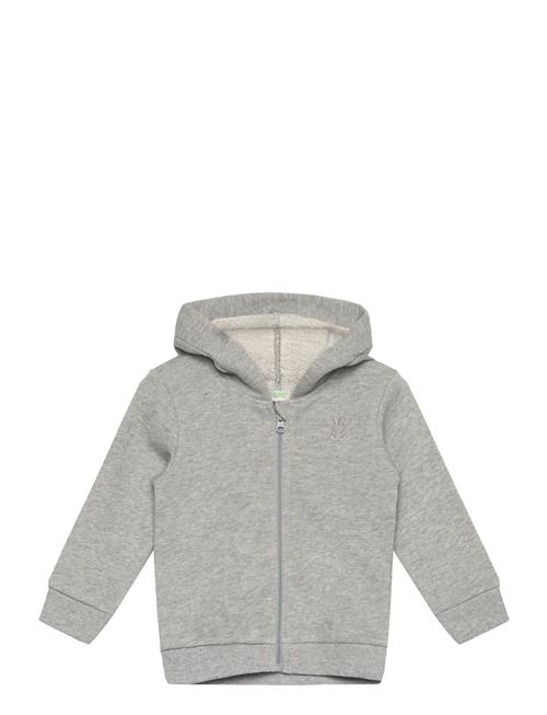 United Colors of Benetton Jacket W/Hood L/S United Colors Of Benetton Grey