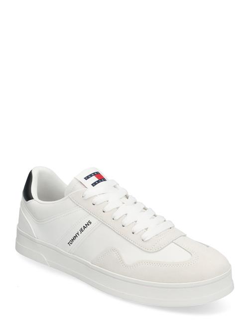 Se Tommy Hilfiger Tjm Leather Retro Cupsole Tommy Hilfiger White ved Booztlet