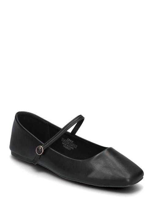 Se ONLY Onlakira-3 Pu Mary Jane Ballerina ONLY Black ved Booztlet