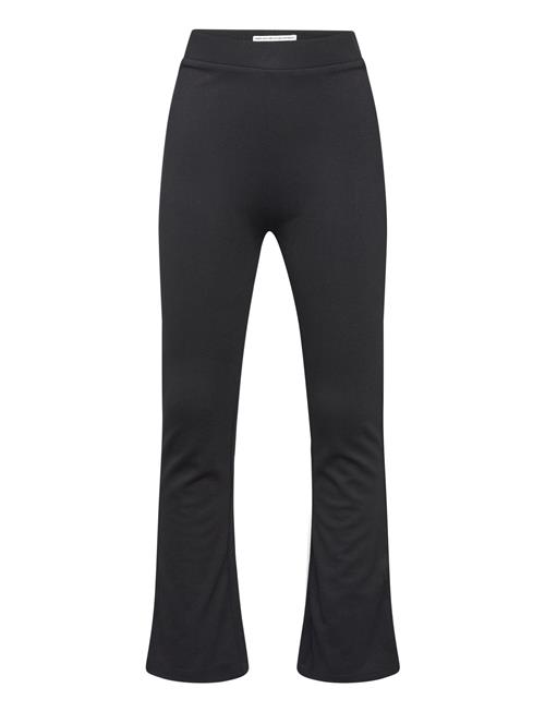 Se Tom Tailor Flared Interlock Pants Tom Tailor Black ved Booztlet