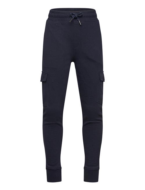 Mango Cargo Jogger Trousers Mango Navy