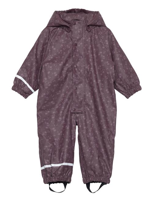 Se name it Nmfdry10 Rain Suit W Fleece Fo Name It Purple ved Booztlet