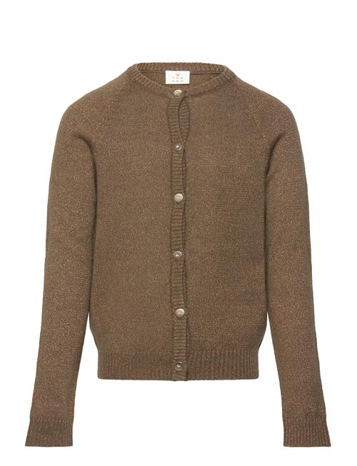 Tneve Glitter Cardigan The New Khaki