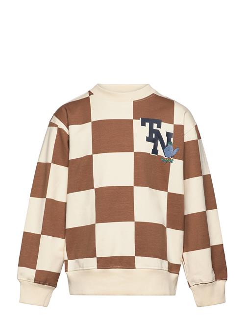 The New Tnlucas Os Sweatshirt The New Brown