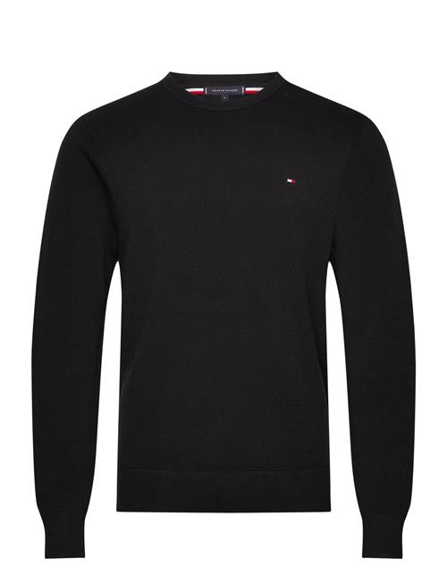 Tommy Hilfiger Essential Structure Crew Neck Tommy Hilfiger Black