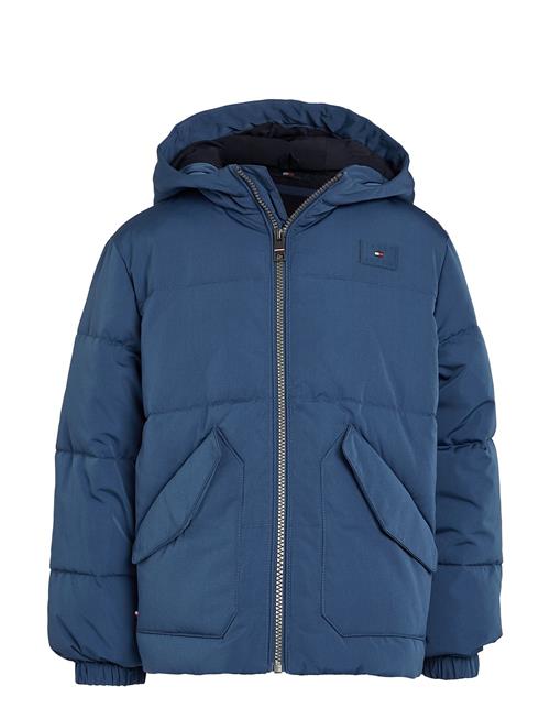 Tommy Hilfiger Monotype Padded Puffer Jacket Tommy Hilfiger Blue