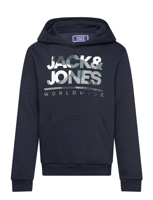 Se Jack & Jones Jjluke Sweat Hood Mni Jack & J S Navy ved Booztlet