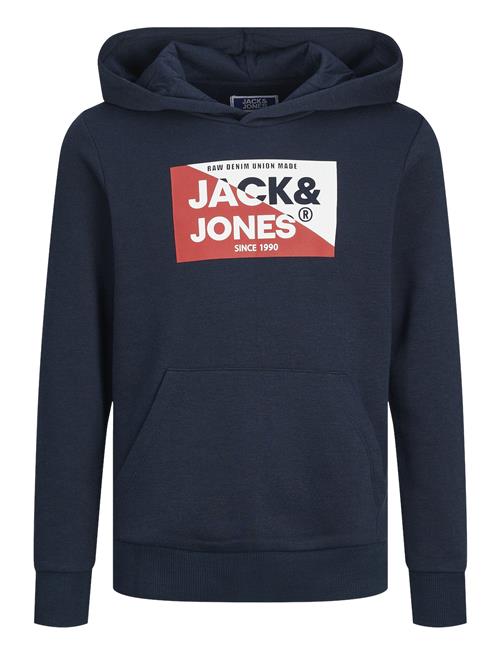 Se Jack & Jones Jjnolan Sweat Hood Mni Jack & J S Navy ved Booztlet