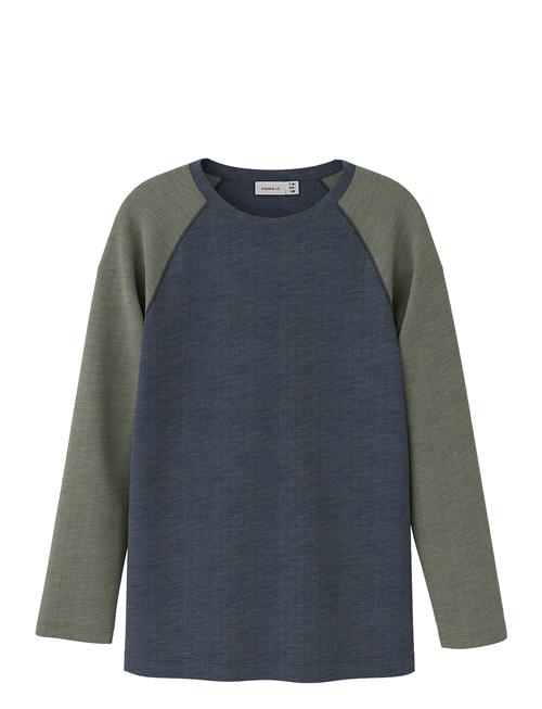 Se name it Nkmwang Wool Needle Ls Top Solid Name It Navy ved Booztlet