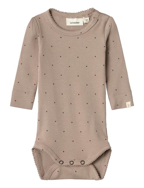 Lil'Atelier Nbfgago Kos Ls Slim Body Lil Lil'Atelier Brown