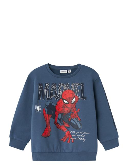 Se name it Nmmasist Spider Nreg Sweat Bru Mar Name It Navy ved Booztlet