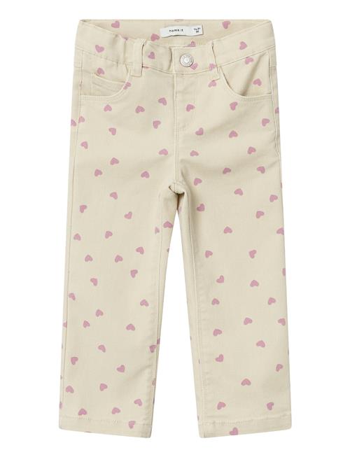 Nmfrose Straight Twi Pant 4682-Yf N Name It Beige