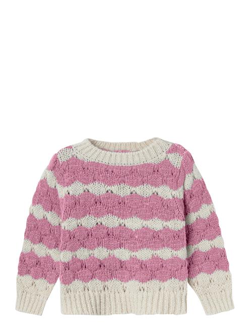 Se name it Nmfnebib Ls Knit Box Name It Pink ved Booztlet