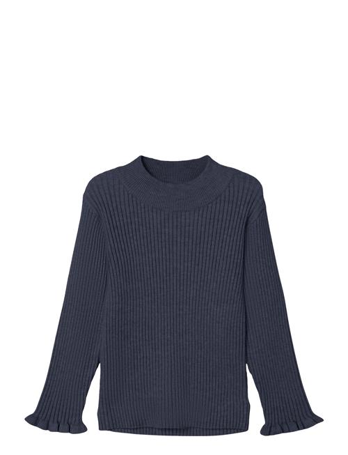 Nmfvianna Ls Slim Knit Name It Navy