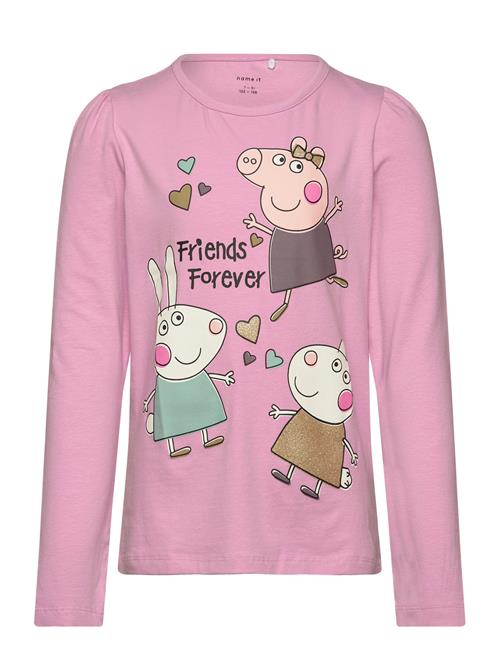 Se name it Nmfamanda Peppapig Ls Top Box Cplg Name It Pink ved Booztlet