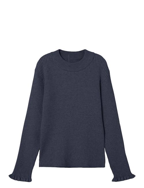 Se name it Nkfvianna Ls Slim Knit Name It Navy ved Booztlet