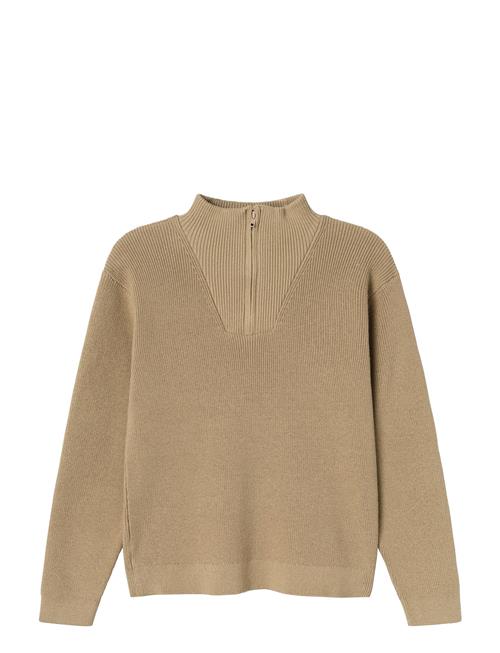 Nkmnesolle Ls Knit Noos Name It Beige