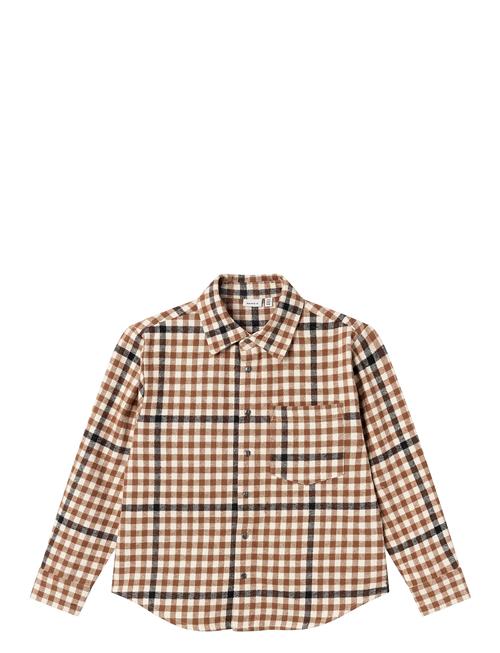 Nkmnidennis Os Shirt Name It Beige