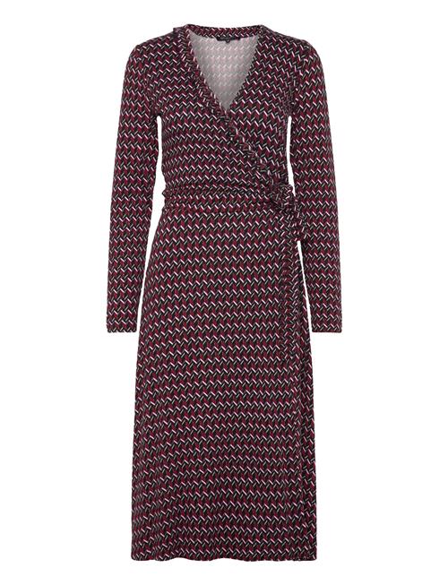 Elisa Harlekin Wrap Dress Ilse Jacobsen Red