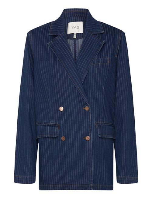 YAS Yaslomira Ls Denim Blazer S. YAS Blue