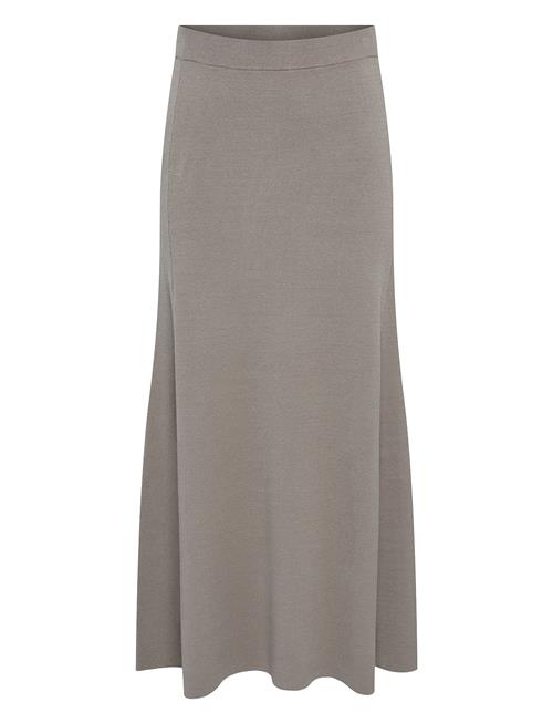 YAS Yasfonny Hw Ankle Knit Skirt S. Noos YAS Grey