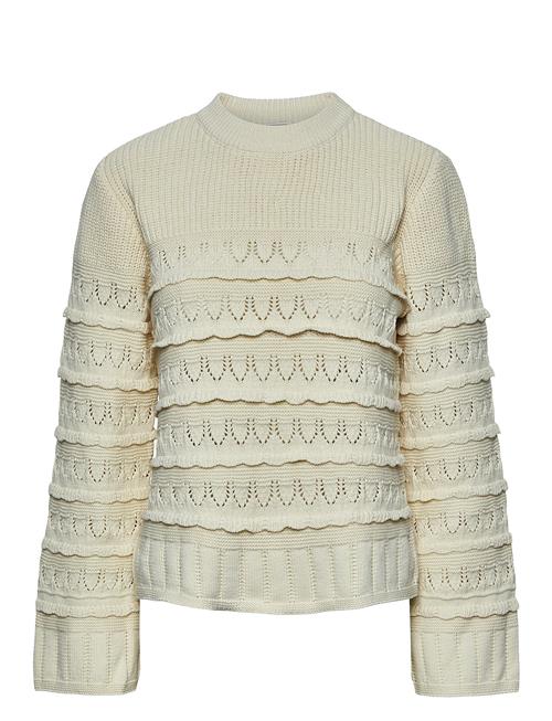 YAS Yastimu Ls Knit Pullover YAS Cream