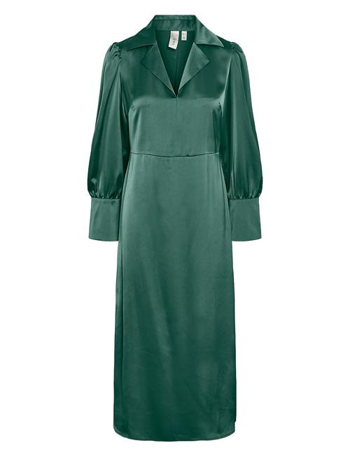 YAS Yaspella Ls Long Dress S. Noos YAS Green