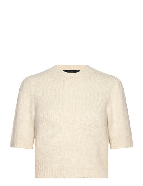 Se Vero Moda Vmnovah Ss O-Neck Puff Pullover Ga Noos Vero Moda Cream ved Booztlet