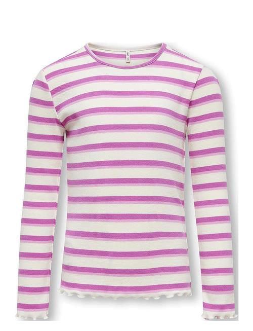 Kids Only Kogevig L/S Rib Top Jrs Kids Only Pink