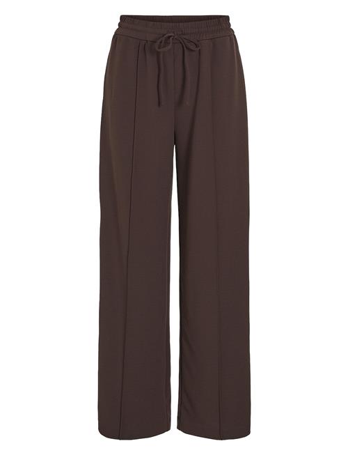 Se Vila Viclua Hw Wide Pants-Noos Vila Brown ved Booztlet