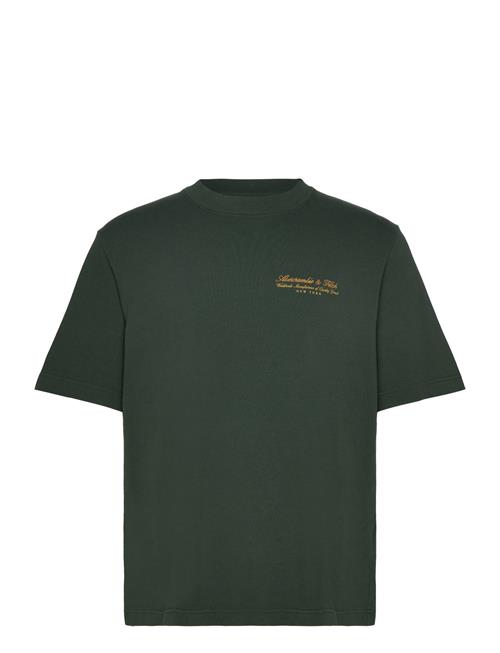 Se Abercrombie & Fitch Anf Mens Graphics Abercrombie & Fitch Green ved Booztlet