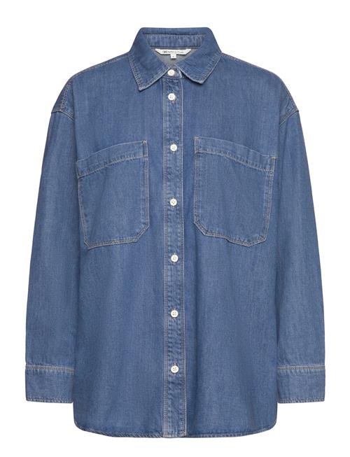 Tom Tailor Loose Denim Shirt Tom Tailor Blue