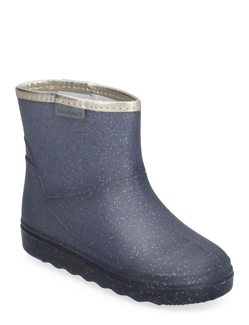 Se En Fant Rain Boots Short Glitter En Fant Blue ved Booztlet