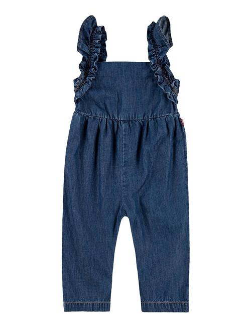 Se Levi's Levi's® Ruffled Strap Jumpsuit Levi's Blue ved Booztlet