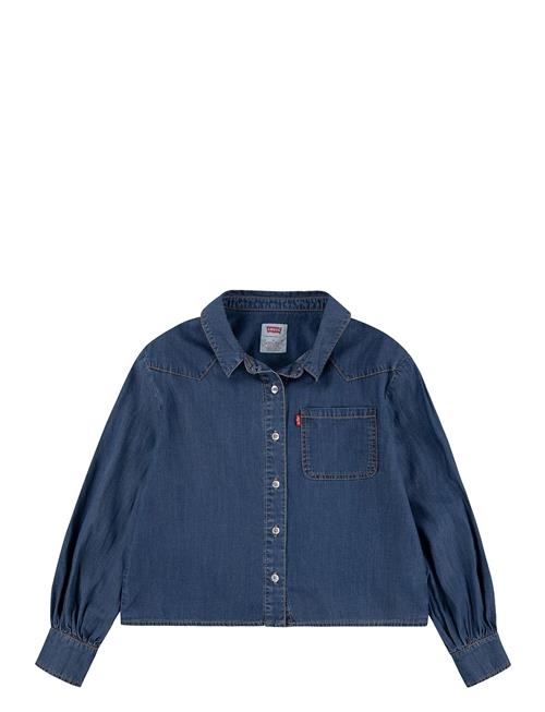 Levi's® Western Peasant Denim Shirt Levi's Blue