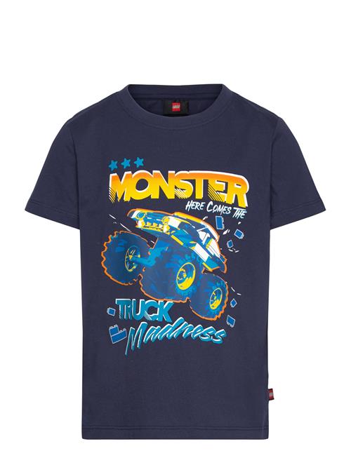 Se LEGO kidswear Lwtano 611 - T-Shirt S/S LEGO Kidswear Navy ved Booztlet