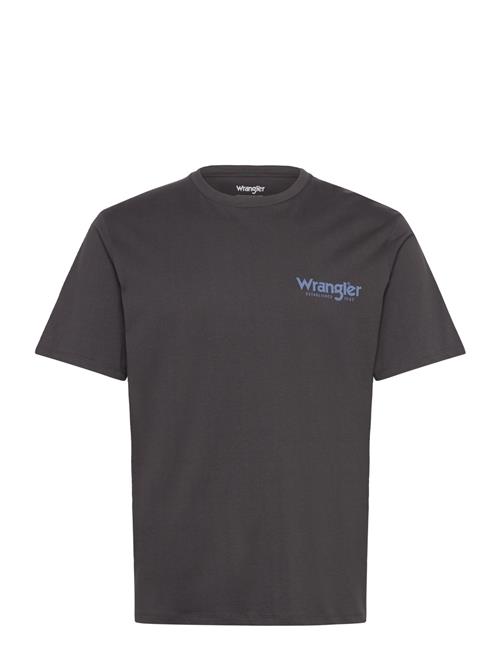 Se Wrangler Graphic Tee Wrangler Black ved Booztlet