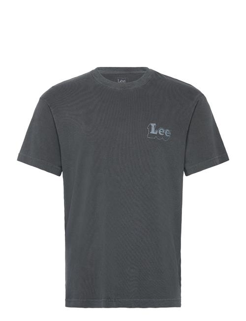 Se Lee Jeans Subtle Relaxed Tee Lee Jeans Grey ved Booztlet