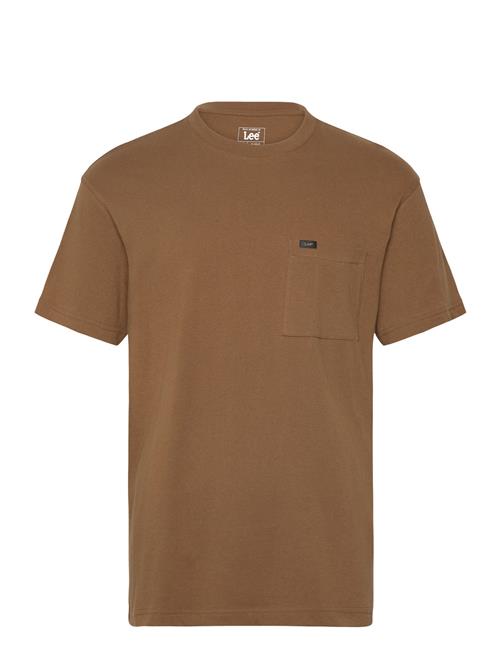 Lee Jeans Relaxed Pocket Tee Lee Jeans Brown