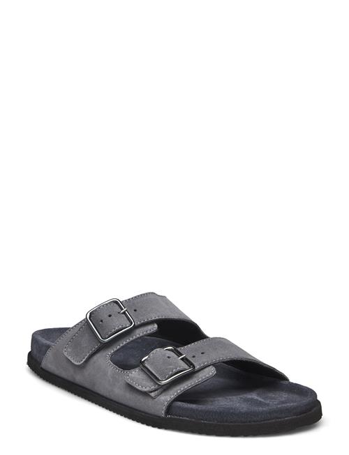 Garment Project Blake Sandal - Brain Suede Garment Project Grey