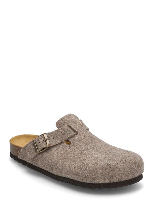 Scholl Sl Olivier New Felt Light Brown Scholl Grey