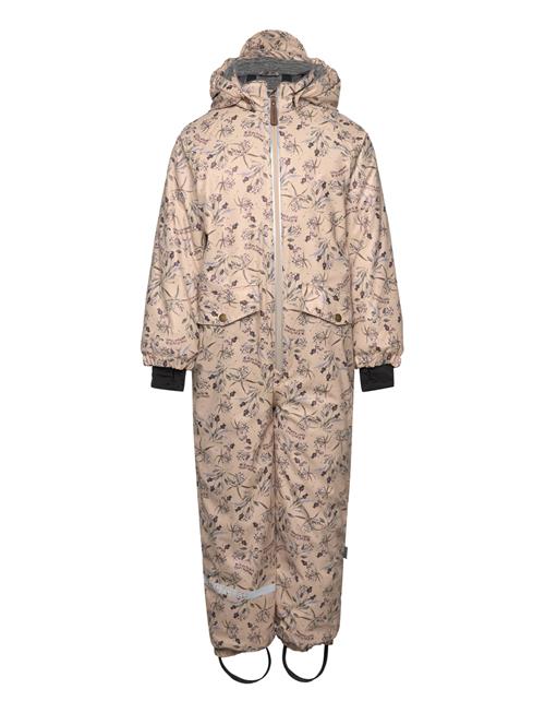 Se mikk-line Pu Snow Suit Recycled - Aop Mikk-line Pink ved Booztlet